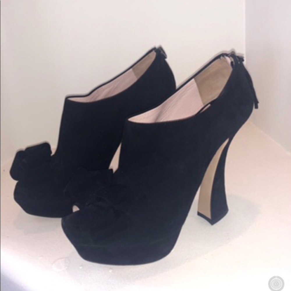 Black Miu Miu Heels